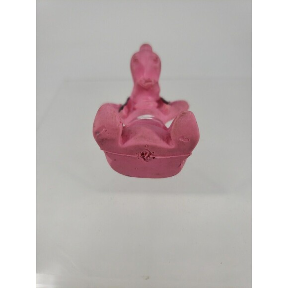 Walt Disney Productions Goofy Pink Rubber Figure 1960s Rare Uncommon Vintage - Picture 11 of 16